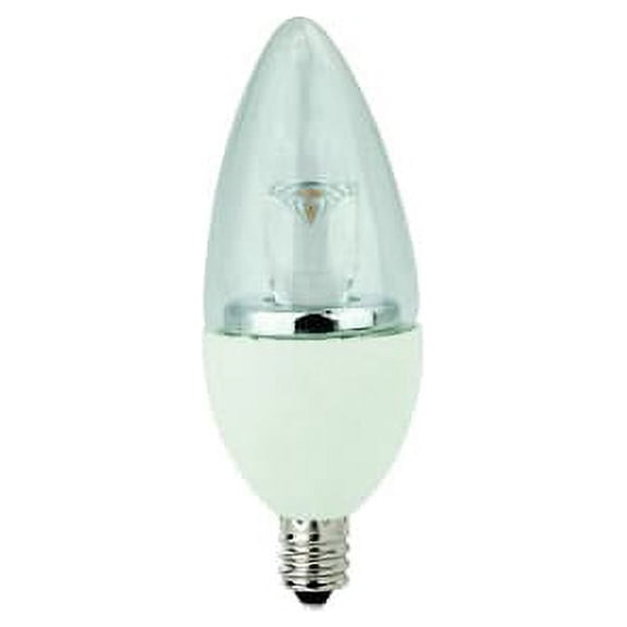 TCP LED4E12B1127K Candle Style Dimmable 4W 2700K B11 with Candelabra (E12) Base