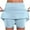 Light Blue, variant on Lcziwo Tennis Skirts for Women Athletic Workout Yoga Golf Skorts Lightweight Stretchy Fake Two Piece Skirts Tummy Control Summer 2025 Skorts Light Blue,S