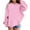 C-Pink119, variant on DHFJKG Pullover Girls Hoodies Sweatshirts Solid Color Casual Long Sleeve Round Neck Pocket Hooded Sweatshirt For Girls Stylish Athletic Wear And Active Soft Sweatshirts