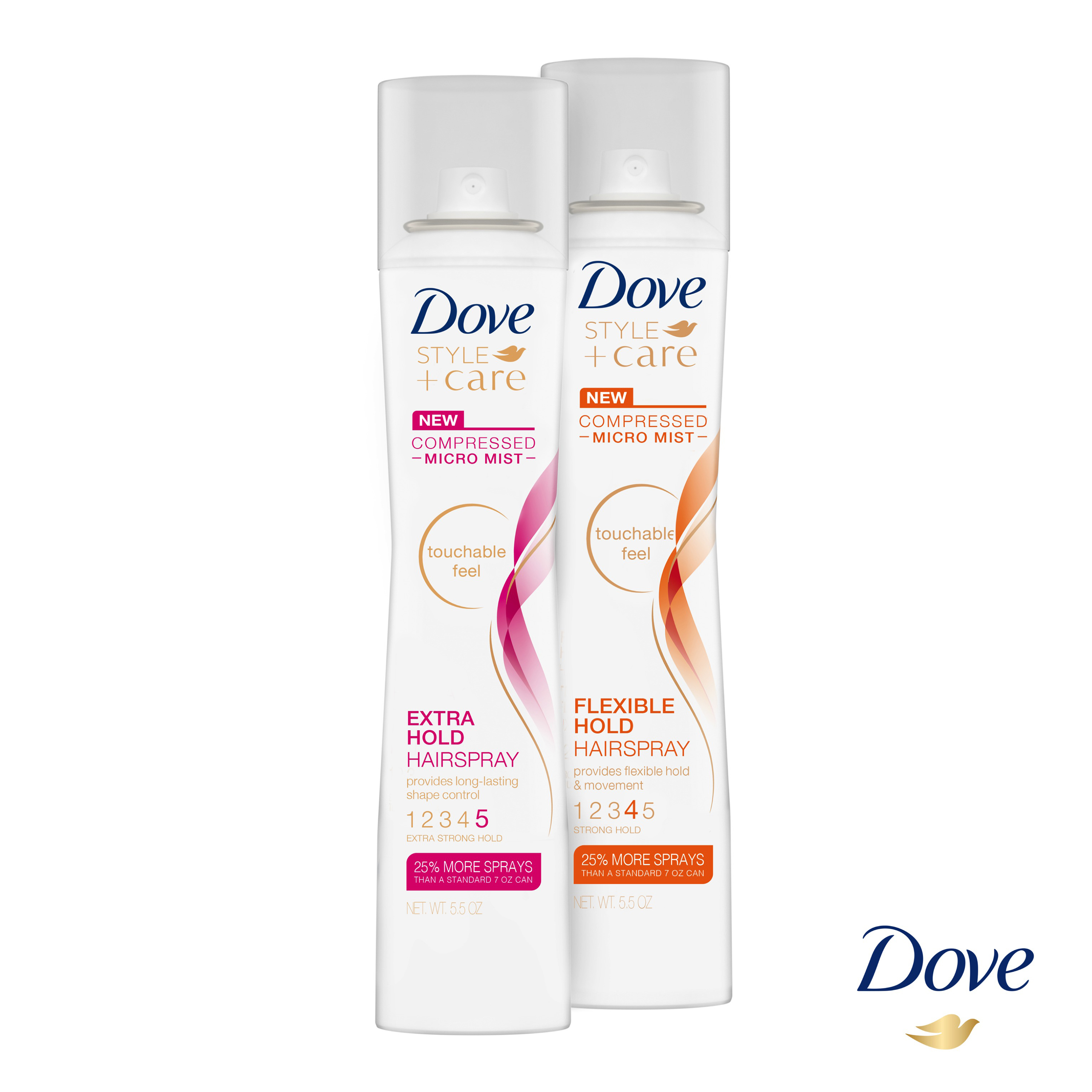 Dove Style + Care Extra Hold Hairspray, 5.5 oz - image 5 of 5