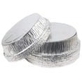thumbnail image 2 of Recipiente para hornear con tapa transparente Congelador Revestimiento para freidora Recipiente para recalentar Recipiente para pan de pizza Utensilios de cocina de 6" de profundidad 50 piezas kenally HA011438-02, 2 of 6