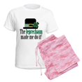 thumbnail image 6 of CafePress - Leprechaun Made Me Women's Light Pajamas - Women's Short Sleeve Print T-Shirt and Pants Light Cotton Pajama Set, 6 of 7