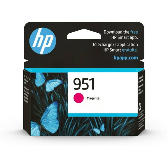HP 951 Magenta Original Ink Cartridge, ~700 pages, CN051AN#140