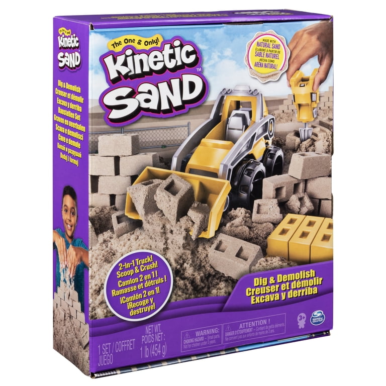Kinetic Sand Dig & Demolish Construction Playset photo 8