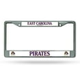 thumbnail image 4 of East Carolina Pirates Chrome Metal (2) License Plate Frame Set, 4 of 6