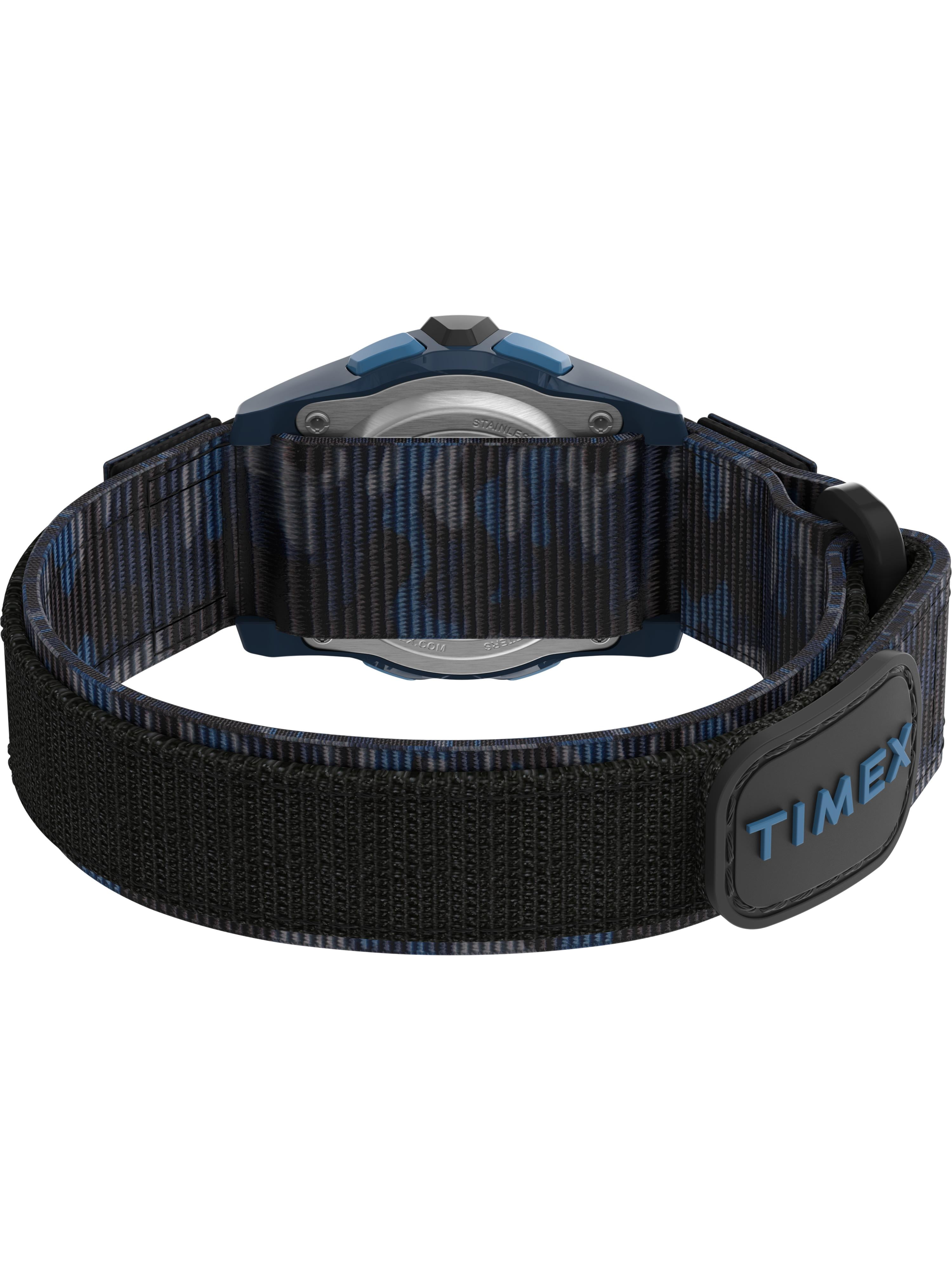 TIMEX TIME MACHINES Kids Light up Black 35mm Digital Watch Adjustable Wrist Fabric Strap Walmart