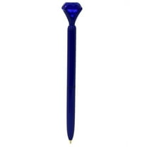 Sapphire Gemstone Ballpoint Pen, Black Ink