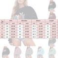 thumbnail image 3 of Gibobby Sudadera Navidad mujer Sudadera con manga y hombros y estampado navideño de color liso para mujer(Marina,G), 3 of 3