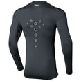 thumbnail image 2 of Seven Zero Blade Laser Cut Compression Jersey Small Charcoal, 2 of 2