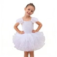 thumbnail image 5 of Coerni Toddler Ballet Leotard Ruffle Sleeve Tulle Tutu Dress Boho Ballerina Outfits Girls Birthday Holiday Dresses Wedding Clothes, 5 of 5