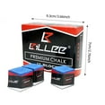 thumbnail image 3 of Decoration Cue Chalk High Density Performance Tip Grip Enhancer For Pool English, 3 of 5