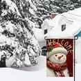thumbnail image 4 of Hometravel Winter Christmas Garden Flag, 12x18 Inch Double Sided Yard Banner, Outdoor Holiday Decoration for Garden, Seasonal Display for Outdoor, Patio Area, 4 of 6