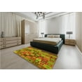 thumbnail image 4 of Ahgly Company Indoor Rectangle Patterned Pistachio Green Area Rugs, 5' x 8', 4 of 6
