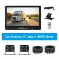 thumbnail image 2 of 7 Inch Rearview Camera 1080P LCD Car Monitor Screen Revers Parking System Night Vision Waterproof For Auto Truck RV ,Clear Night Vision, 2 of 7