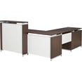 thumbnail image 3 of OneDesk Reception Desk Shell with 62" Single Lateral Return- Java, 3 of 4