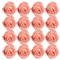 thumbnail image 2 of 100 cabezas de rosa de espuma PE, flores de rosa artificiales para decoración de bodas DIY Champán rosado, 2 of 9