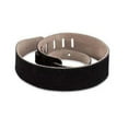 thumbnail image 2 of Levy's Leathers MS26-BLK 2.5" Hand-Brushed Suede Guitar Strap, Black, 2 of 2