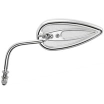 Arlen Ness Teardrop Forged Left Chrome Mirror (13-035)