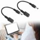 thumbnail image 4 of Convertidor de computadora cable adaptador de computadora de transferencia rápida cable adaptador hembra a macho de 2 piezas para computadora portátil, 4 of 8