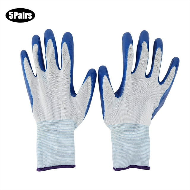 Guantes de jardín, 5 pares de guantes resistentes al desgaste Accesorios de jardinería Integración perfecta
