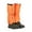 Orange color, variant on Adjustable Snow Boot Gaiters Waterproof Hiking Leg Gaiters Outdoor Shoe Gaiters for Men Women Leg Warmer Shoes Cover