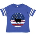 thumbnail image 3 of Inktastic Deer Bow Hunting USA Flag Boys or Girls Toddler T-Shirt, 3 of 5