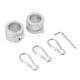 thumbnail image 2 of 2 Anillos de Mástil de Bandera G3/4 Kit de Clip de Montaje de Mástil de aleación de Aluminio Clips Giratorios Antienvoltura de 360 ​​grados para Mástil de Bandera para ANGGREK Otros, 2 of 8