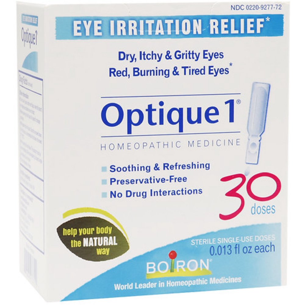 Boiron Optique 1 Eye Irritation Relief SingleUse Doses 30