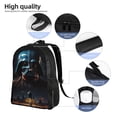 thumbnail image 5 of Darth Vader Backpack Funny Pattern College Laptop Schoolbag Large Capacity Daily Travel Hiking Sports Casual Daypack, 5 of 8