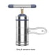 thumbnail image 2 of Naiovety Máquina para hacer fideos Manual de acero inoxidable para restaurante en casa con 6 cabezales, máquina portátil para prensar Pastas Cocina y Comedor, 2 of 6