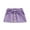 Purple, variant on Kiapeise Toddler Baby Girls Corduroy Skirts High Waist Button Down Mini A-line Skirts with Belt