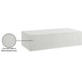 thumbnail image 3 of Afuera Living Contemporary Off White Concrete Indoor/Outdoor Coffee Table, 3 of 8