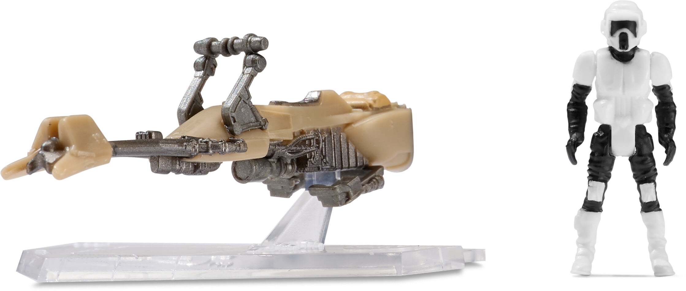 Star Wars Micro Galaxy Squadron Scout Class Mystery Packs - Assorted 2.5 inch Vehicle with 1 inch Accessory