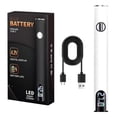 thumbnail image 1 of Feltree USB Rechargeable 650mAh Soldering Pen with LED Digital Display Adjustable Temperature 510 Threaded Battery for Home Appliance Electronic Kit with Connect, 1 of 8