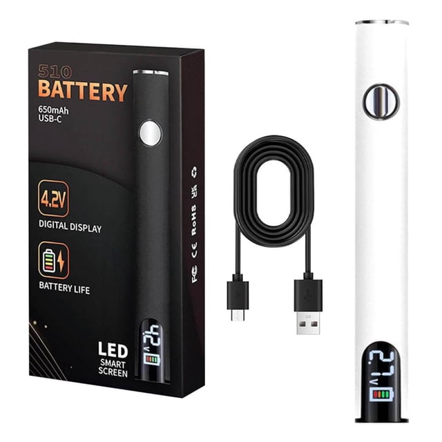 Feltree USB Rechargeable 650mAh Soldering Pen with LED Digital Display Adjustable Temperature 510 Threaded Battery for Home Appliance Electronic Kit with Connect