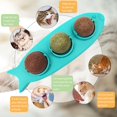 thumbnail image 4 of Cat Mint Ball Toys - Catnip Roller Treats Kitten Chewing Toys for Wall Mount, 4 of 9
