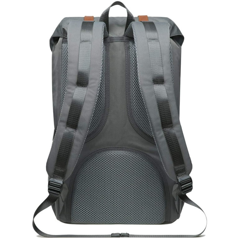 KAUKKO Laptop Outdoor Backpack, Traveling Rucksack Fits 15.6 Inch  Laptop(5-11-GREY)