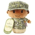 thumbnail image 4 of Hallmark Itty Bitty Green Military Camo African-American Girl, 4 of 4