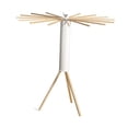thumbnail image 2 of Tripod Clothes Drying Rack Space Saving Easy to Assemble Floor Stand Coat Hanger, 2 of 8
