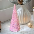 thumbnail image 5 of 2Pcs Shining Tabletop Christmas Trees, Glitter Cone Tree Centerpieces Decoration, Xmas Sequin Cone Tree Table Ornament For Ocean Wedding Birthday Party Christmas Decor ( 11.8In ), 5 of 5
