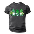 thumbnail image 2 of lcziwo Mens St Patricks Day T Shirts Funny and Cute Gnome Graphic Tees 2025 Spring Summer Casual Crew Neck Short Sleeve Blouses,Gray,XL, 2 of 6