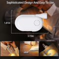 thumbnail image 2 of Lámpara de lectura recargable con clip, lámpara de lectura LED de brillo ajustable, 3 colores de luz, lámpara de lectura portátil para niños que leen en la cama., 2 of 5
