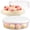 White, variant on SIGNORA WARE 2-Pack Stackable Airtight Cake & Pie Carrier – 11″ Round, White