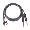 thumbnail image 1 of Cable de Audio OFC 1.5 Pies 2x6 Pulgada a 2 Macho Sunnimix, 1 of 8