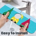 thumbnail image 6 of Sikiie Gnomes On The Beach Splash Guard for Sink Faucet-1 PC Super Absorbent Fast Drying Mat Sink Gadgets-Splash Guard for Kitchen, Sink Mat, 6 of 7