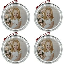 Fine Photo Gifts Spinning Photo Ornament - Pack of 4