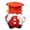 C, variant on Graduation Dwarf Figurine Ornament, "Congratulations" Gnome, Student Souvenir Gift, Desktop Decoration Cute Cartoon Resin C