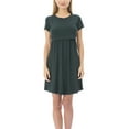 thumbnail image 4 of Bearsland&nbsp;Female Short Sleeve Midi&nbsp;Maternity&nbsp;Nursing&nbsp;Dress Casual Pocket Dress, 4 of 7