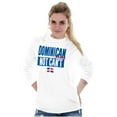 thumbnail image 4 of Dominican Not Can't DR Heritage Pride Long Sleeve TShirt Men Women Brisco Brands L, 4 of 5