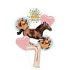 Mayflower Products Spirit Riding Free Party Supplies 7th Birthday Galloping Horse Balloon Bouquet Decorations